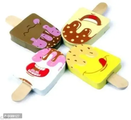 Best Ice Cream Erasers for Kids Birthday Party Return Gifts (Set of 4)-thumb0