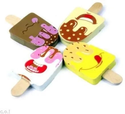 Best Ice Cream Erasers for Kids Birthday Party Return Gifts (Set of 4)