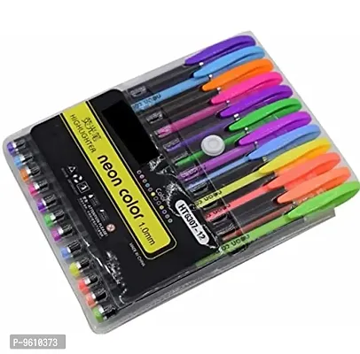 Amazing 12 Pcs Neon Color For Kids.(Pack of 12pcs)-thumb0