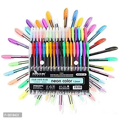 36 Pieces Gel Pens Set Color Gel Pens,Glitter, Metallic, Neon Pens Set Good Gift For Coloring Kids Sketching Painting Drawing (36 Shades)-thumb0