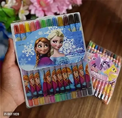 Crayons for Kids, Crayon Set for Kids, Coloring Kit for Kids, Crayon Colour Set for Kids, Crayons Kit for Kids - Stationary Items &ndash; Birthday Return Gifts for Kids &ndash; Assorted Color-thumb0