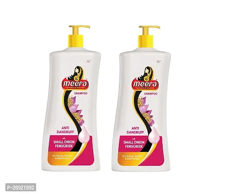 Meera Antidandruff Shampoo Men  Women (Pack Of 2)-thumb0