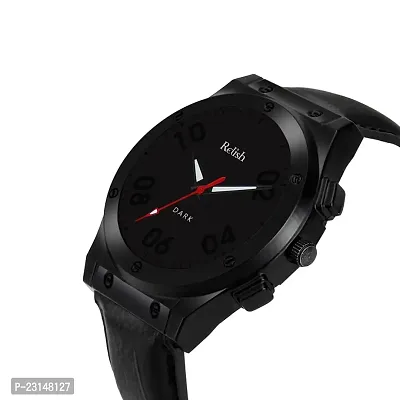 Relish Casual Watch for Mens  Boys (Black Colored Strap)-thumb4