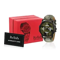 Relish Analogue Mens Watch (Camouflage Dial  Strap)-thumb2