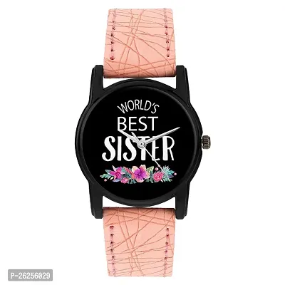 Relish Worlds Best Sister Analog Watch for Girls  Women | Diwali Gift Gift for Sister |-thumb0