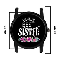 Relish Worlds Best Sister Analog Watch for Girls  Women | Diwali Gift Gift for Sister |-thumb1