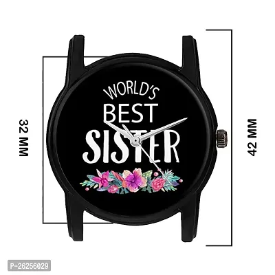 Relish Worlds Best Sister Analog Watch for Girls  Women | Diwali Gift Gift for Sister |-thumb2