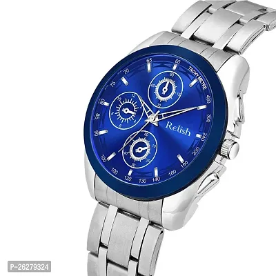 Relish Blue Dail, Analogue Watch  Blue Wayfarer Sunglass Combo for Mens  Boys | Birthday  Rakhi Gift for Men  Boys-thumb2