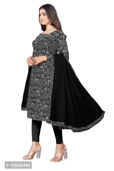 Classic Cotton Blend Printed Kurti for Women-thumb4