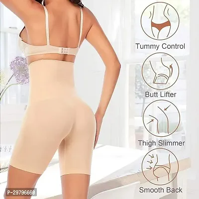 Stylish Cotton Blend Tummy And Thigh Shaper for Women-thumb0