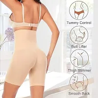 Stylish Cotton Blend Tummy And Thigh Shaper for Women-thumb2