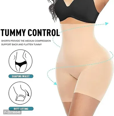 Stylish Cotton Blend Tummy And Thigh Shaper for Women-thumb0