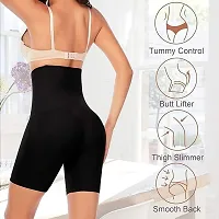 Stylish Cotton Blend Tummy And Thigh Shaper for Women-thumb1