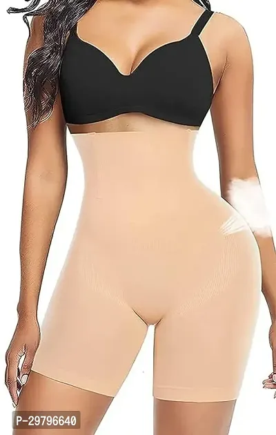 Stylish Cotton Blend Tummy And Thigh Shaper for Women-thumb0