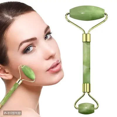 Sacred Weapon Jade Roller | Premium Face Roller Jade Massager | SPA Face Massage Tool | Face Massage Roller for Self-Treatment | Facelift Wrinkle Remover Skin Care Tools | Anti Aging Massage Roller-thumb0