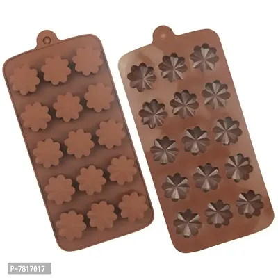 Silicone Flower Chocolate Mould-thumb0