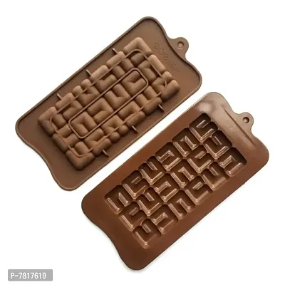 Puzzle Bar Chocolate Mold-thumb0