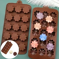 Silicone Flower Chocolate Mould-thumb1