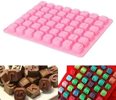 48 Cavity Silicone Alphabet Letter Number Math Sign Chocolate Candy Ice Cube Tray Mold Cake Decoration Bakeware Mould-thumb2