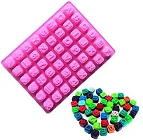 48 Cavity Silicone Alphabet Letter Number Math Sign Chocolate Candy Ice Cube Tray Mold Cake Decoration Bakeware Mould-thumb3