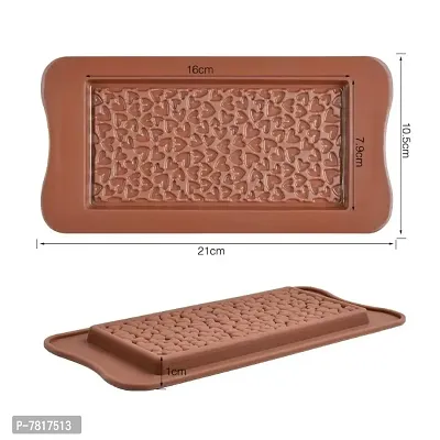 Silicone Heart Beans Mould Candy Chocolate Bar Mould-thumb4