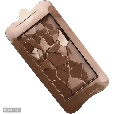 Silicone Crushing Stone Chocolate Mold Mousse Mould Dessert DIY Baking Tray-thumb3