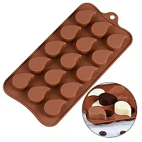 15 Cavity Drop Shape Chocolate Silicone Chocolate Mould-thumb1