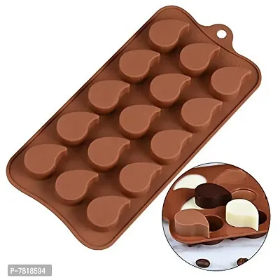 15 Cavity Drop Shape Chocolate Silicone Chocolate Mould-thumb2