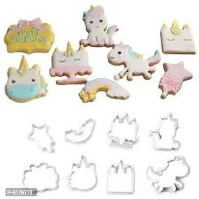 8Pcs Unicorn Multi Cake Cutter-thumb4