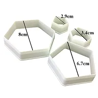 4pcs Plastic Football Shape Cookie Cutter Stamp Sugarcraft Baking Mould Fondant Cake Decorating Tools-thumb2