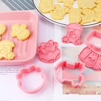 4 PCs Baby Shower Plunger Cutter Set Cake Tools-thumb1