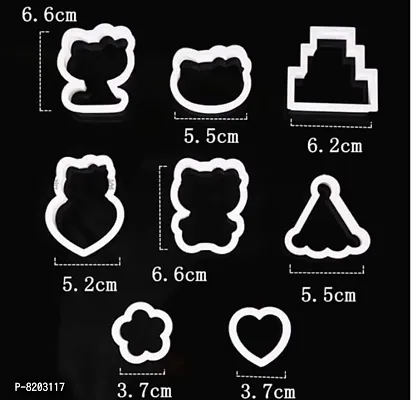 8pc Kitty Multi Cutters, Fondant Tool, Cookie Cutter, Hello Kitty Cookie Cutter-thumb2