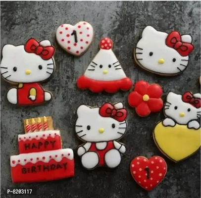 8pc Kitty Multi Cutters, Fondant Tool, Cookie Cutter, Hello Kitty Cookie Cutter-thumb3