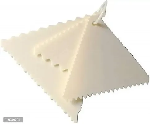 Triangle Sawtooth Shape Cake Decorating Icing Comb Dough Cutter