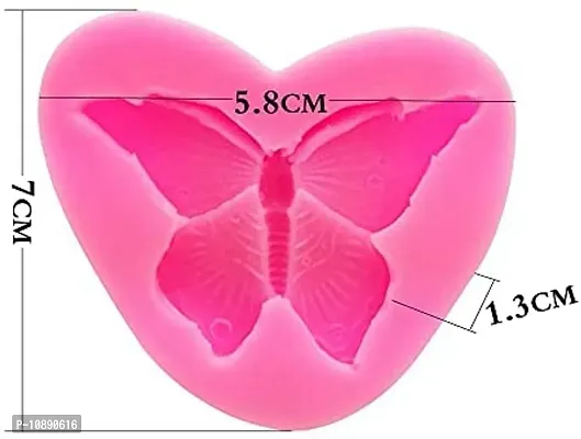 Butterfly Silicone Mold for Fondant, Chocolate mold-thumb3