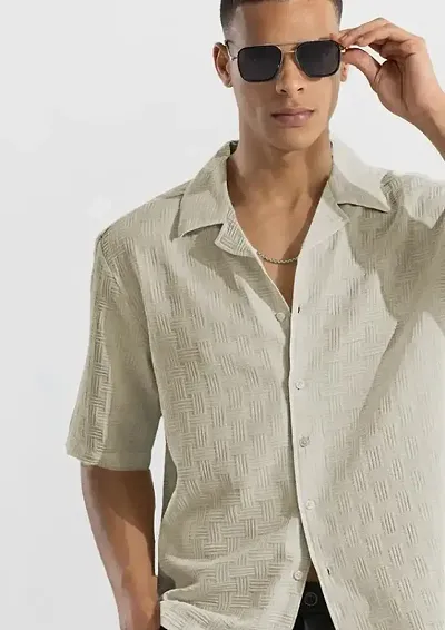 Stylish Blend Shirt For Men