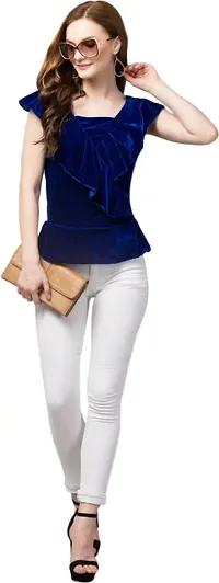 Elegant Velvet Top For Women