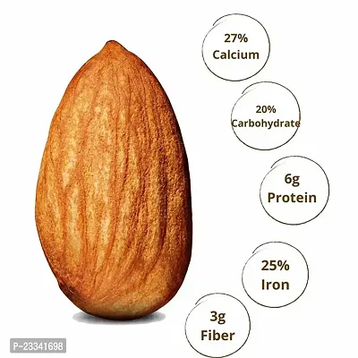 Premium Quality California Almonds - 500 gram-thumb3
