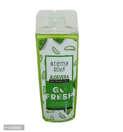 Aromaplus Herbal Aloevera Shower Gel |With Natural Essence| 250 ml
