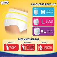 Lifree Extra Absorb Adult Diaper Pants Unisex, Large (L), 10 Pieces-thumb4