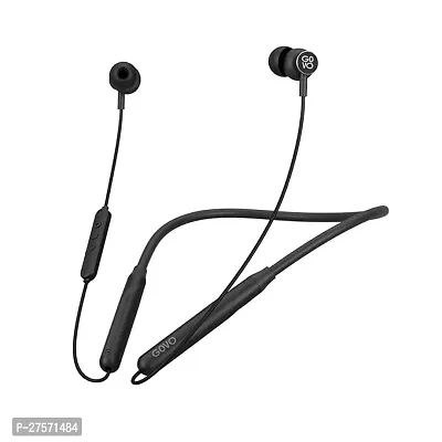 Stylish Black In-ear Bluetooth Wireless Headphones With Microphone