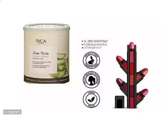 Rica Alvera Wax Pack Of 1With 5In1 Lipstick Pack Of 1