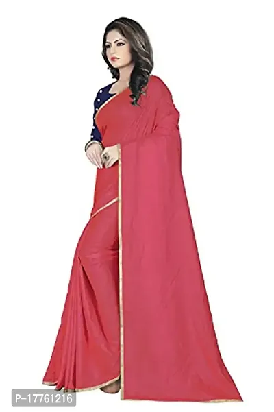 Sardar creation Women's Silk Saree With Unstitched Blouse Pices(Sardar creation102-Gajari)-thumb2