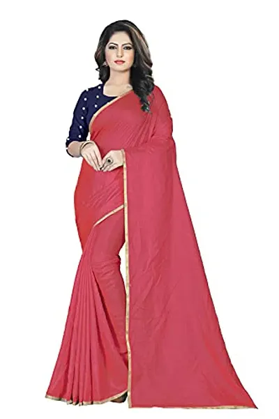 Sardar creation Women's Silk Saree With Unstitched Blouse Pices(Sardar creation102-Gajari)