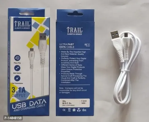 Trail Usb Data and Charging micro usb cable 3.1A output