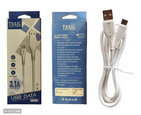 Fast Charging Type C USB Data Cable