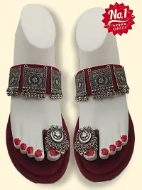 Banjara Flat Maroon-thumb1