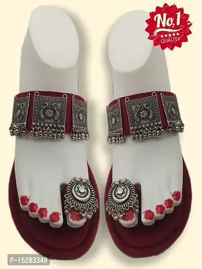 Banjara Flat Maroon-thumb2