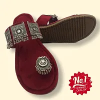 Banjara Flat Maroon-thumb2