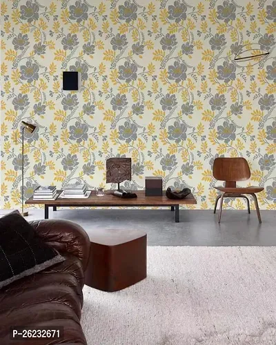 Designer Vinyl Self Adhesive Waterproof Wallpapers-thumb0